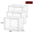 Transparent Storage Box Organizer for Books CDs Albums Display Case Acrylic Dustproof