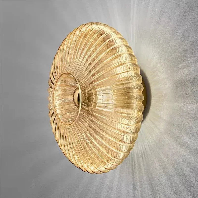 Glass Wall Lamp Sconce for Indoor Home Decor - Modern Corridor & Bedroom Lighting