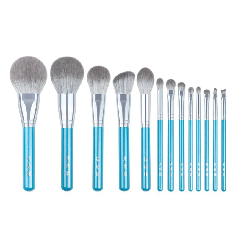13pcs Makeup Brush Set - Professional Eye, Face, Lip & Blush Brushes