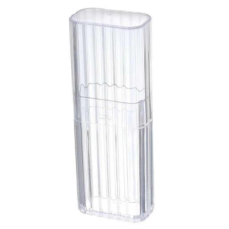 Portable Transparent Storage Box for Small Items Travel & Office Use