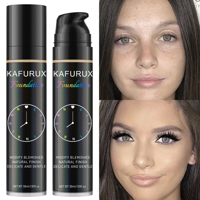 Liquid Foundation Concealer Face Base Waterproof Long-Lasting Makeup
