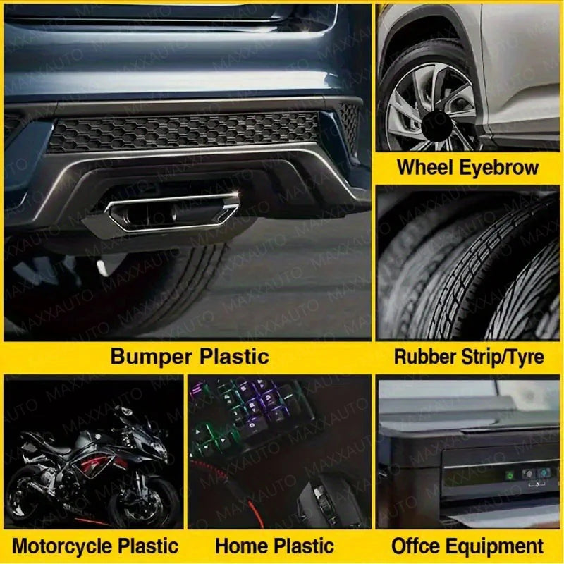 Car Plastic Repair Wax & Panel Renewal Polish - Long-Lasting Shine & Protection