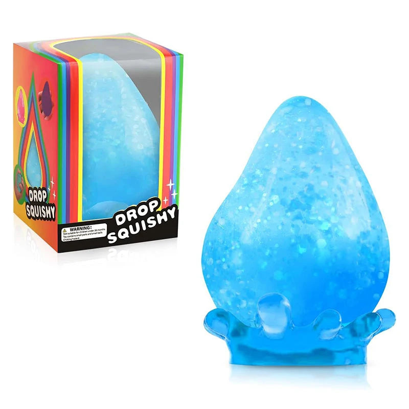 Relaxation Water Drop Pinch Ornament - Slow Rebound Office Decor Set