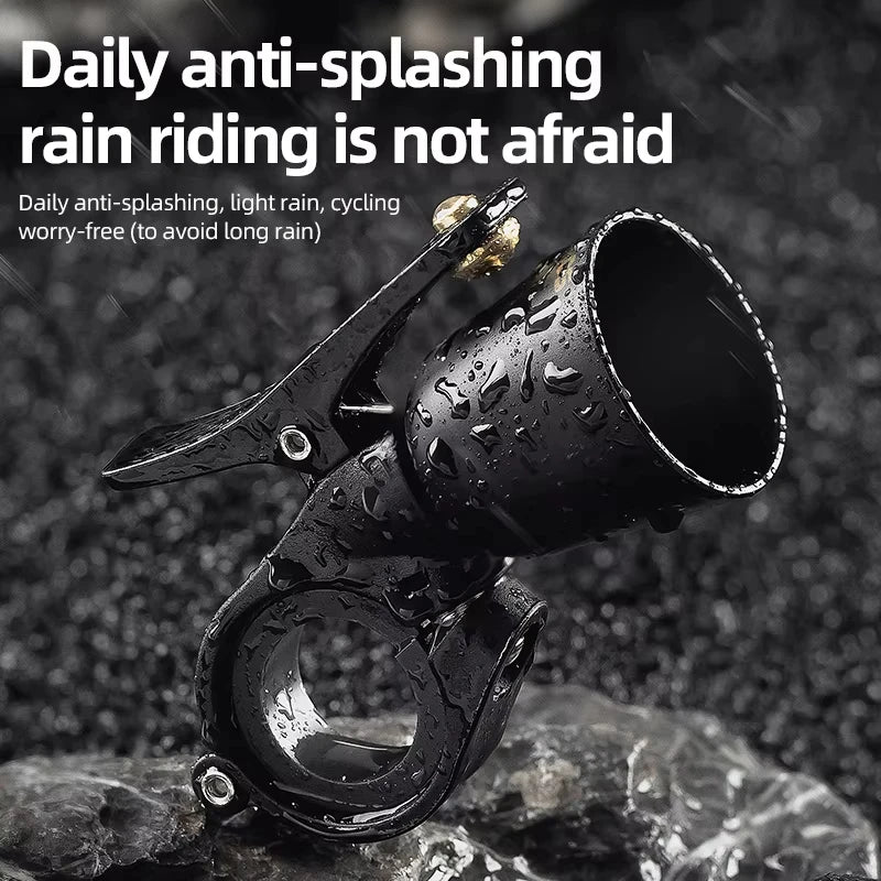 Bike Bell Alloy Copper Horn Cycling Safety Warning Ring - 100dB