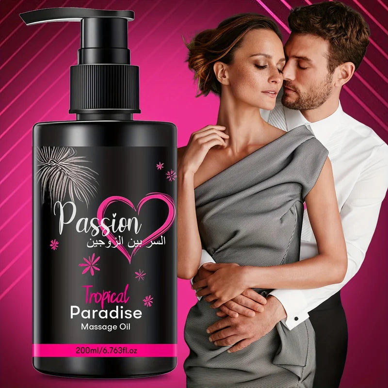 Body Massage Oil with Vitamins & Minerals - Nourishing & Moisturizing 200ml