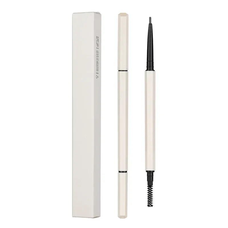 Waterproof Automatic Eyebrow Pencil - Double Head, Fine, Sweat-Resistant Makeup Tool