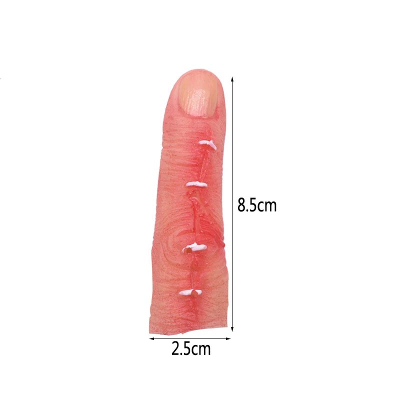 Halloween Horror Blood Decor Latex Props - Broken Hand Foot Brain Heart Scary Set