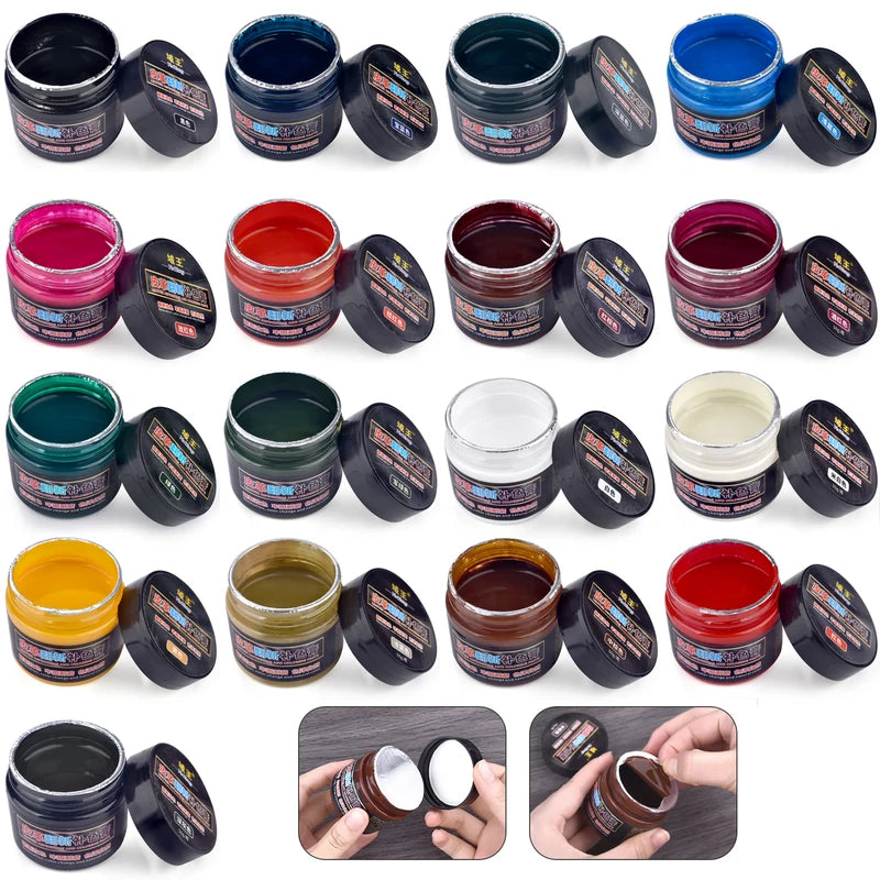Leather Repair Pigment Dye Liquid - 50g for Car Seats Shoes & Crafts