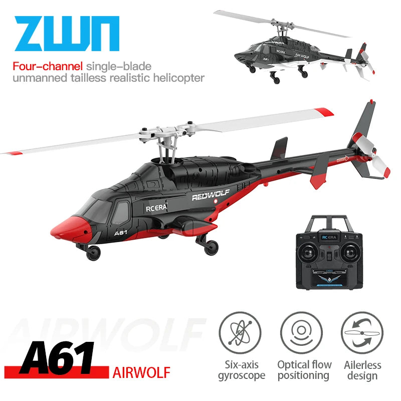 Remote Control Helicopter with Gyroscope & Altitude Hold for Beginners Kids Adults