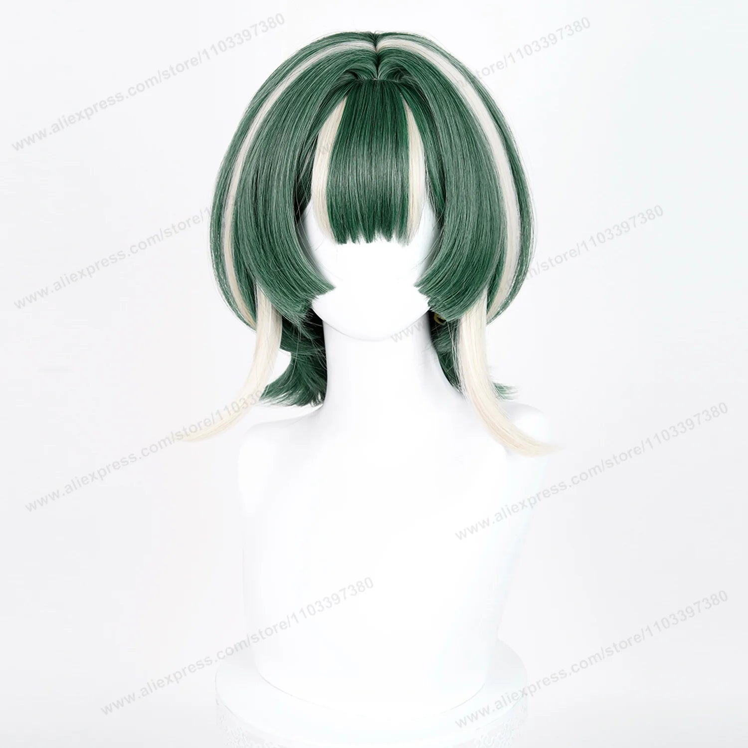Women’s Cosplay Synthetic Wig 30cm Short Anime Halloween Hair Heat Resistant
