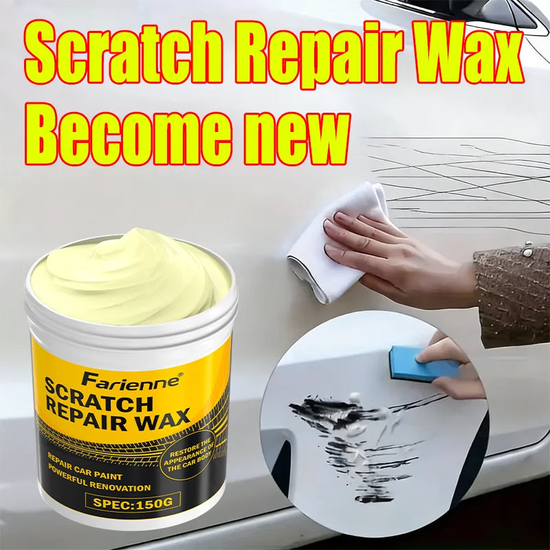 Car Scratch Repair Wax Paste 150g Vehicle Surface Renovation & Polishing