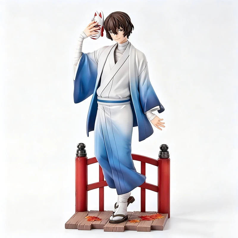20cm Dazai Osamu Action Figure - Bungo Stray Dogs Anime PVC Model Toy Gift