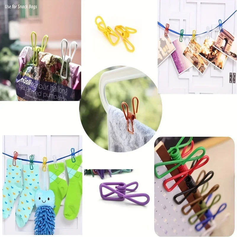 Mini Bag Sealing Clips Food Storage Sealer Clamp Kitchen Organizer Set