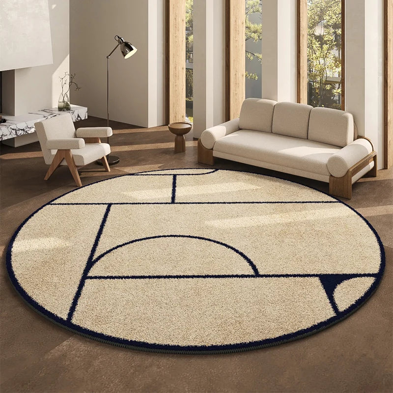 Minimalist Living Room Carpet Non Slip Soft Rug for Coffee Table and Bedroom