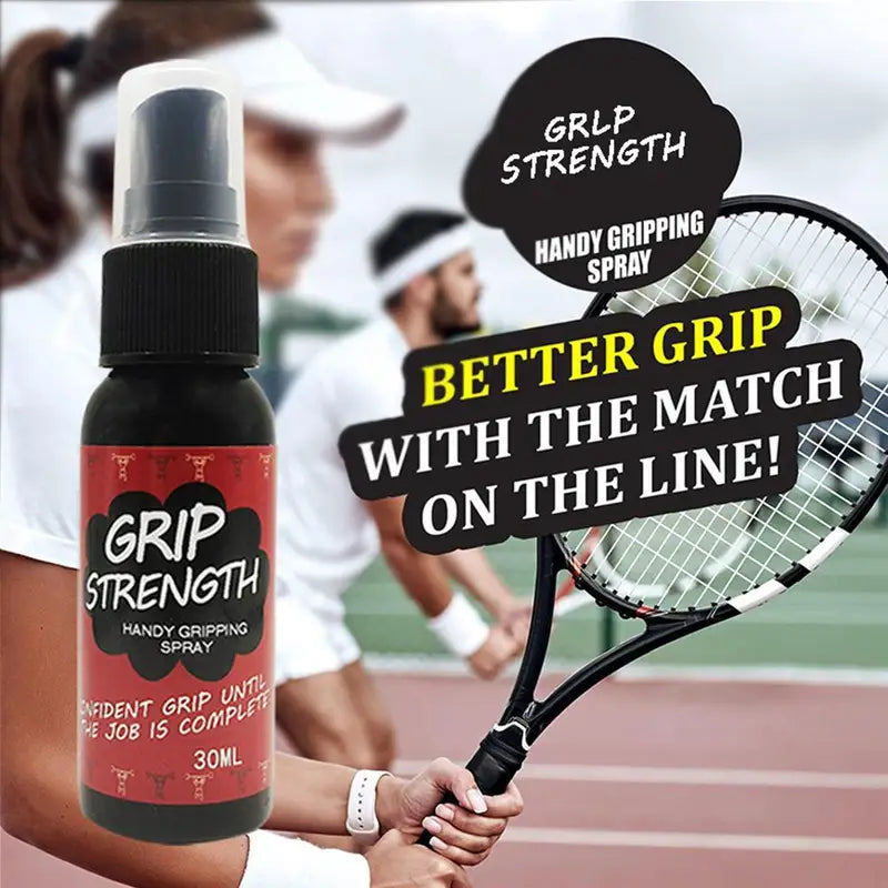 Sports Hand Grip Spray 30ml Anti-Slip Enhancer for Tennis Basketball & More