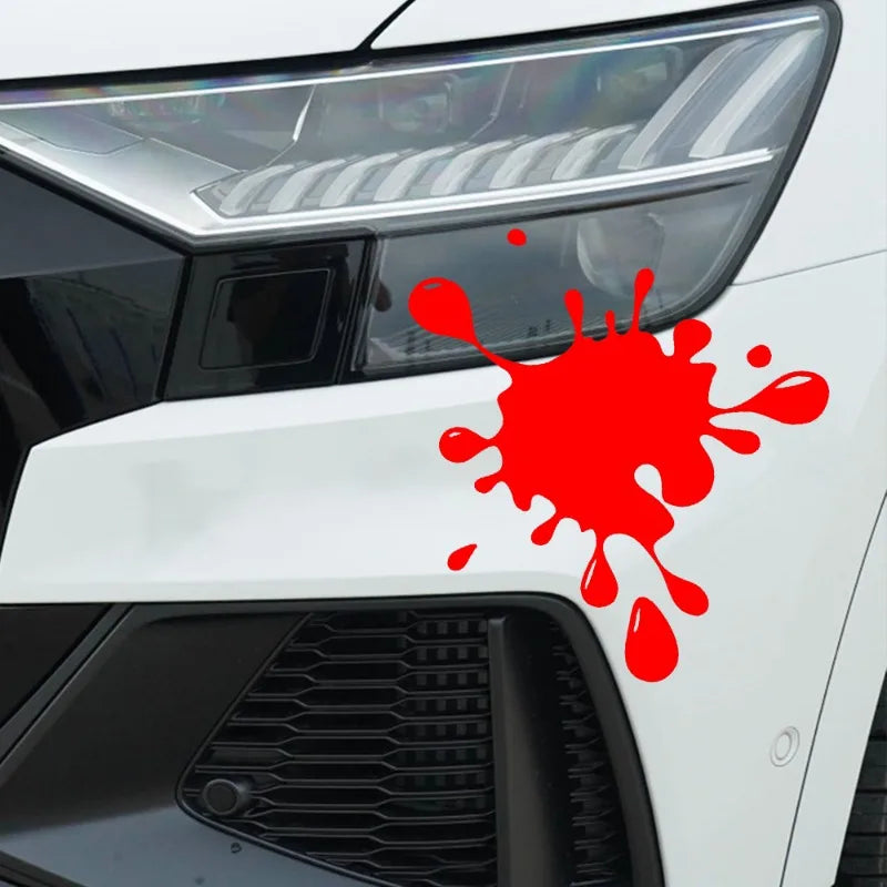 Reflective Car Water Drop Sticker Decals for Vehicle Body Bumper Window Decoration