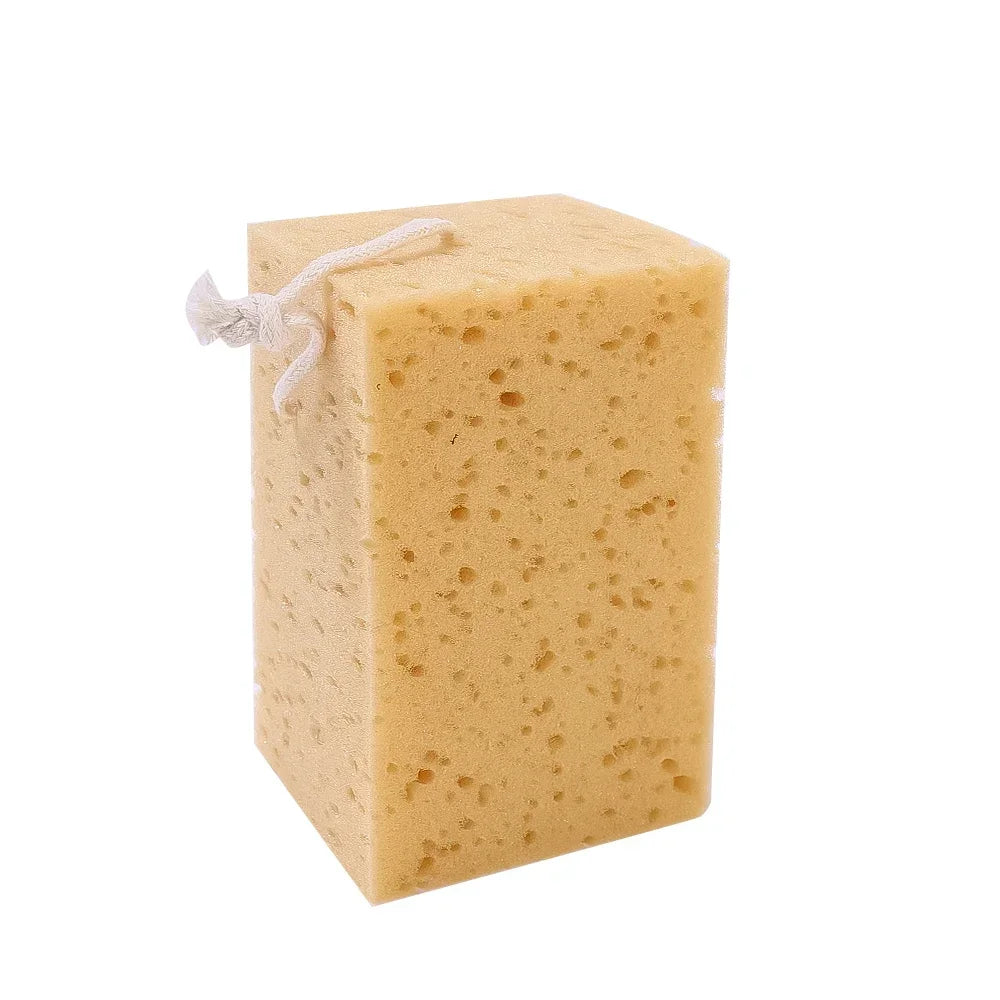 Large Honeycomb Car Washing Sponge Brush - Durable Water Absorbing Detailing Tool