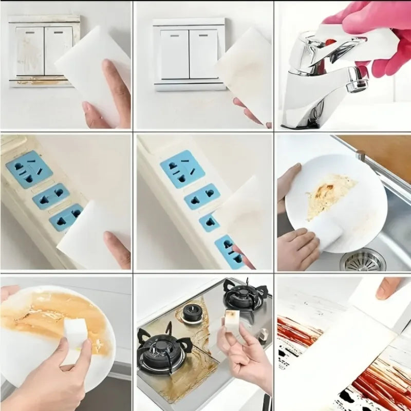 Cleaning Eraser Sponges Set - Multi-Size Household & Car Use 10/20/30PCS