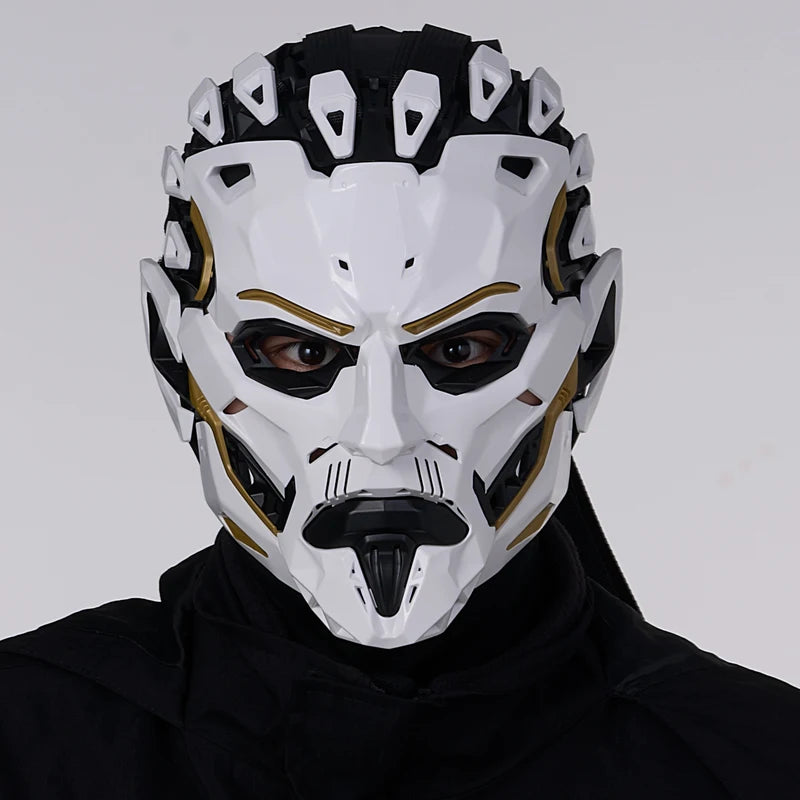 Halloween Punk Witcher Face Mask Full Face Cover Prop Cosplay Costume Accessory