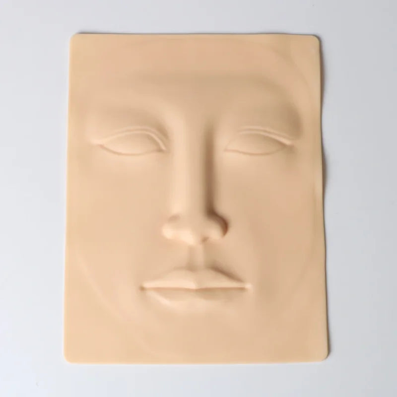 Tattoo Practice Skin Artificial Leather for Eyebrows Eyes Lips Nose Full Face
