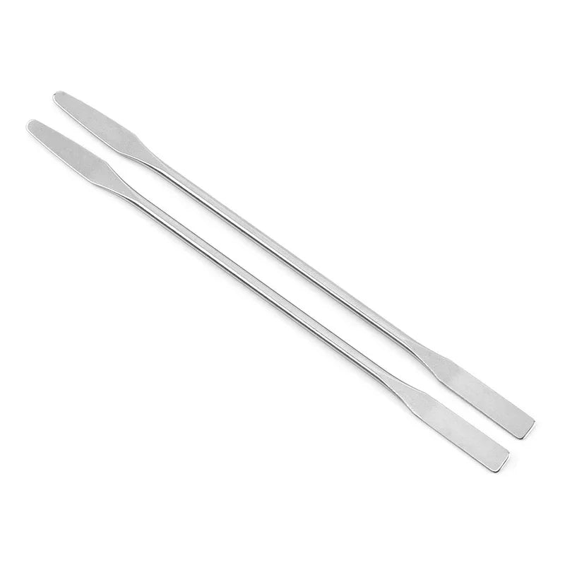 Stainless Steel Makeup Mixer Spatula Rod for Foundation and Eye Shadow