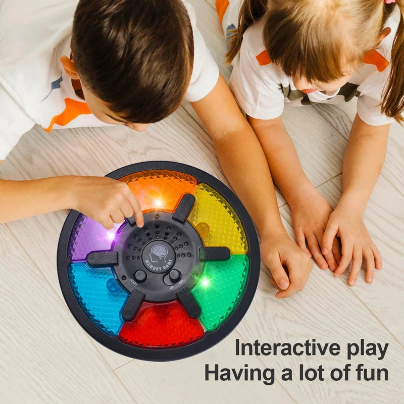Electronic Memory Game Machine for Kids & Teens - Light & Sound Puzzle