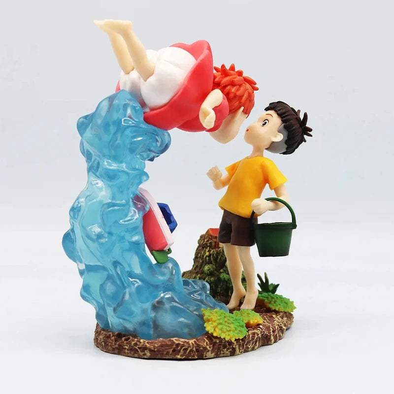 Anime Ponyo Action Figure 15cm Collectible Model for Kids and Fans