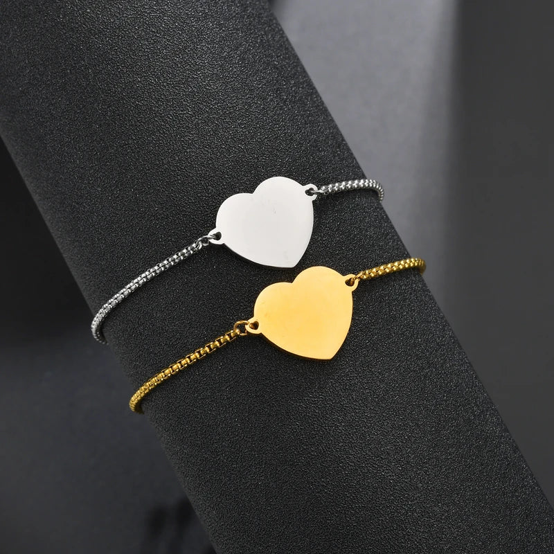 Unisex Punk Style Bracelets for Men Women - Gold, Silver, Black & Antique Finishes