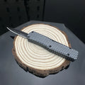 Mini Folding Knife with Zinc Alloy Handle and 440C Blade for Camping Hiking Survival