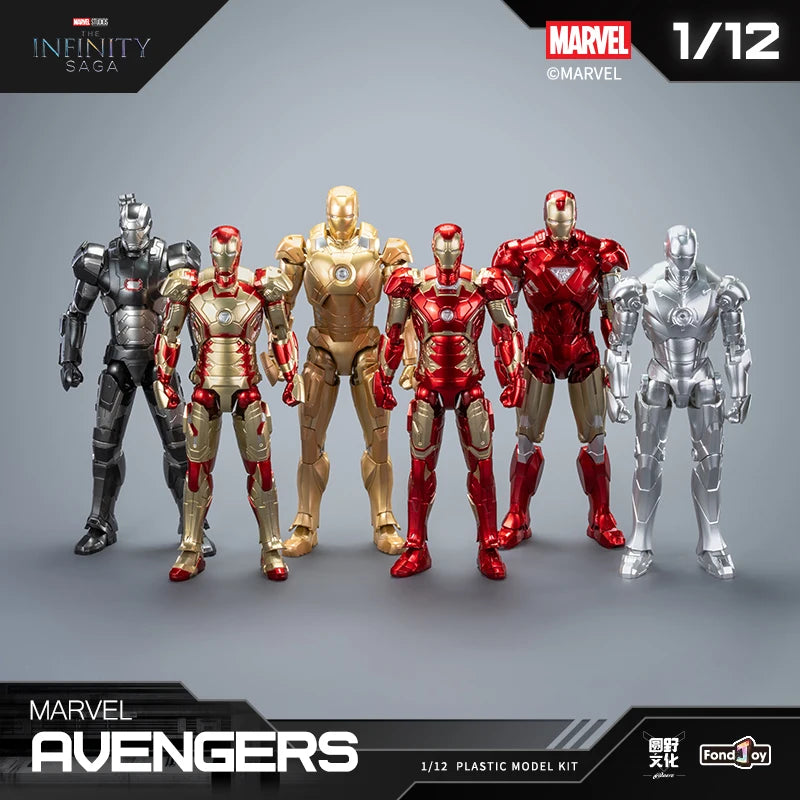 Marvel Infinite Legend Action Figures Set - Iron Man & War Machine Collectible Toy
