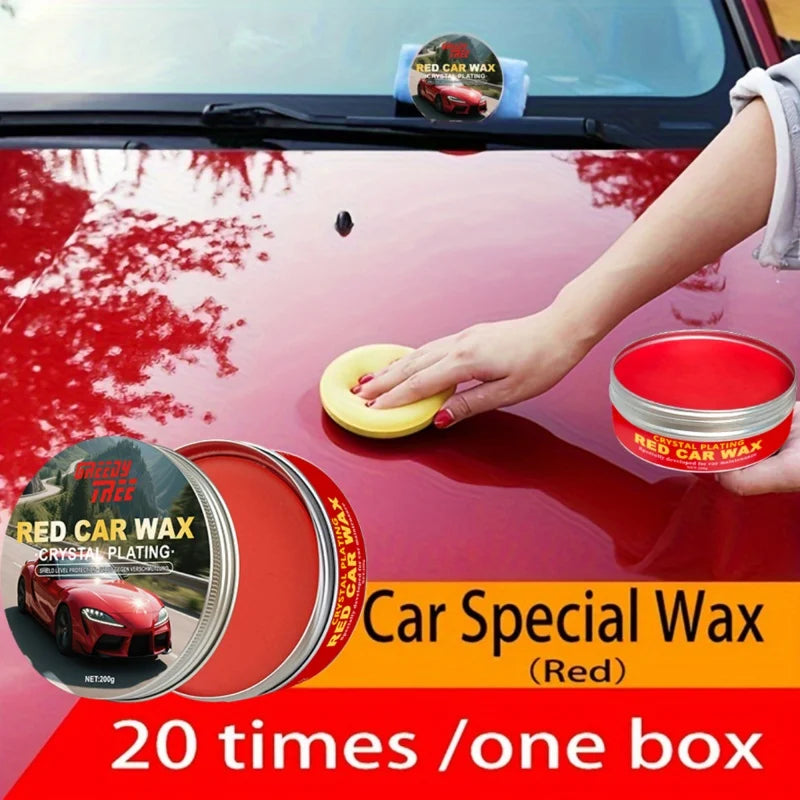Premium Car Polish Wax - Deep Color Enhancer & UV Protection for Long-Lasting Shine