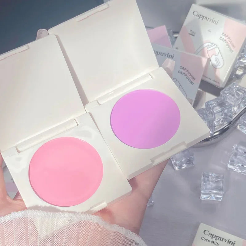 Matte Mousse Blush Face Makeup - Pore-Blurring, Long-Lasting, Waterproof, Natural Dewy Finish