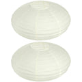 2Pcs Paper Lantern Lampshade Chinese Style Festival Hanging Light Cover Home Decor