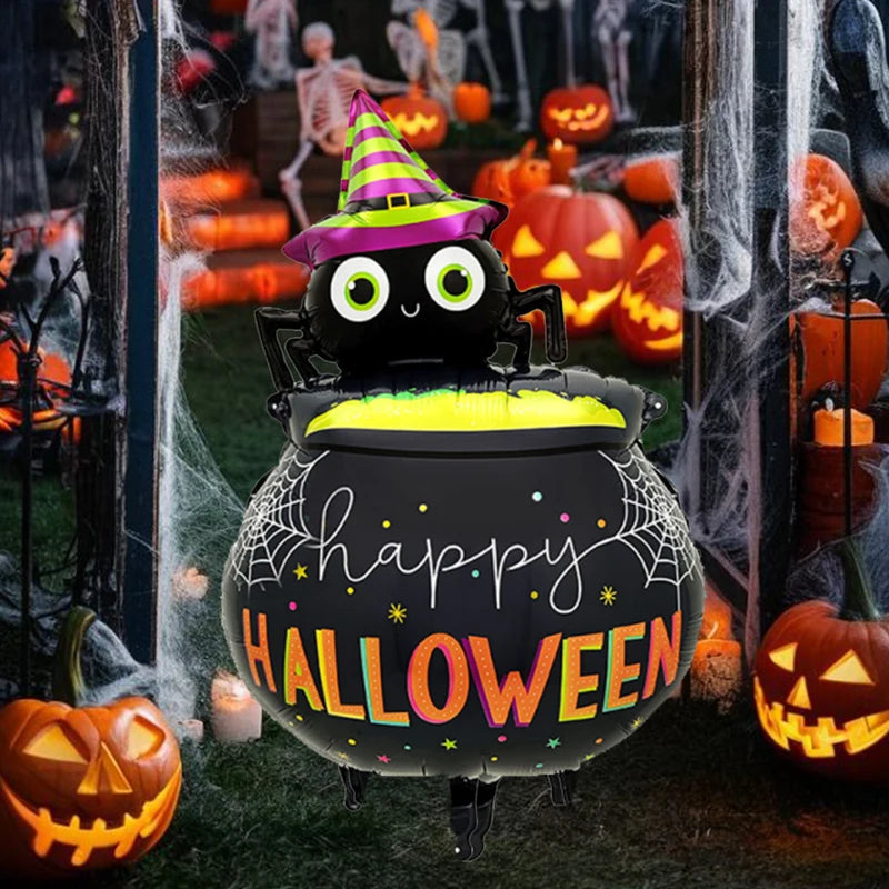 Halloween Spider Themed Balloon for Party Decorations - Pack of 1 or 2