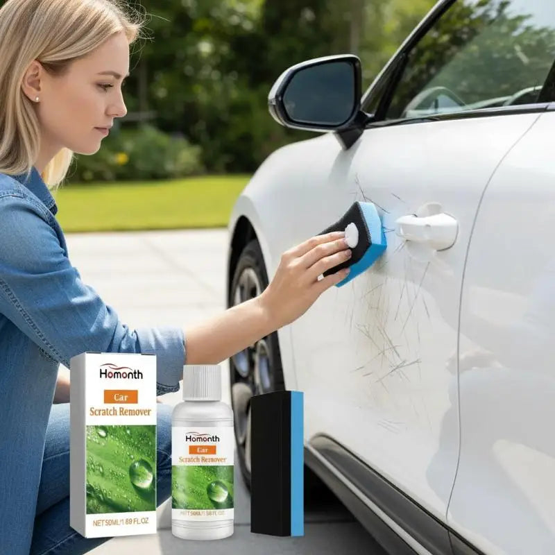 Car Scratch & Dent Remover Paste High Gloss Auto Polishing Wax