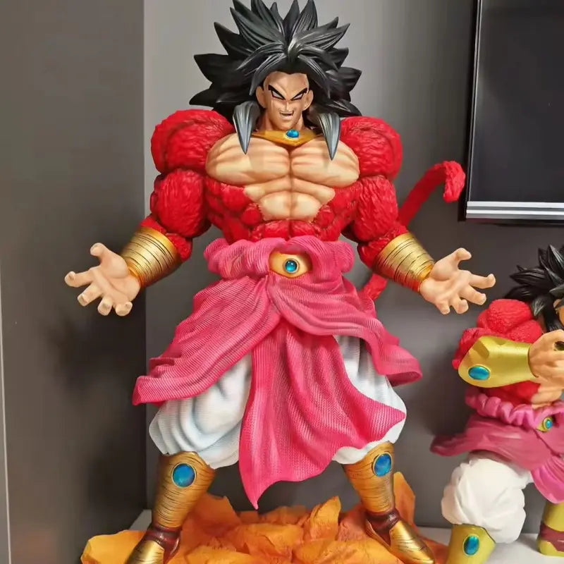 Dragon Ball Z Broly Super Saiyan 4 Anime Action Figure PVC Model Collectible