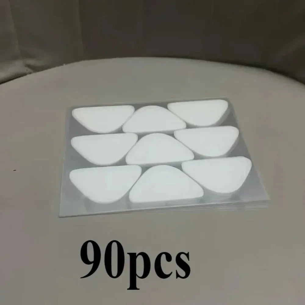 Forehead and Smile Pattern Nasolabial Fold Patches - Transparent 27/36/90PCS