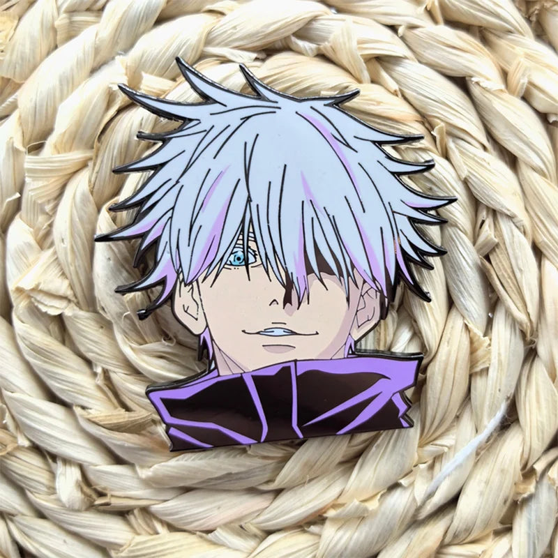 Anime Manga Enamel Pin Brooch for Women Backpack Lapel Badge Gift