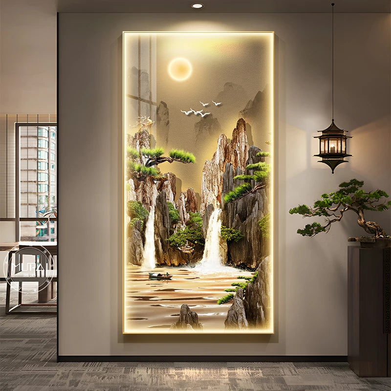 Modern LED Wall Lamp for Indoor Home Decor - Wall Murals & Art Lighting