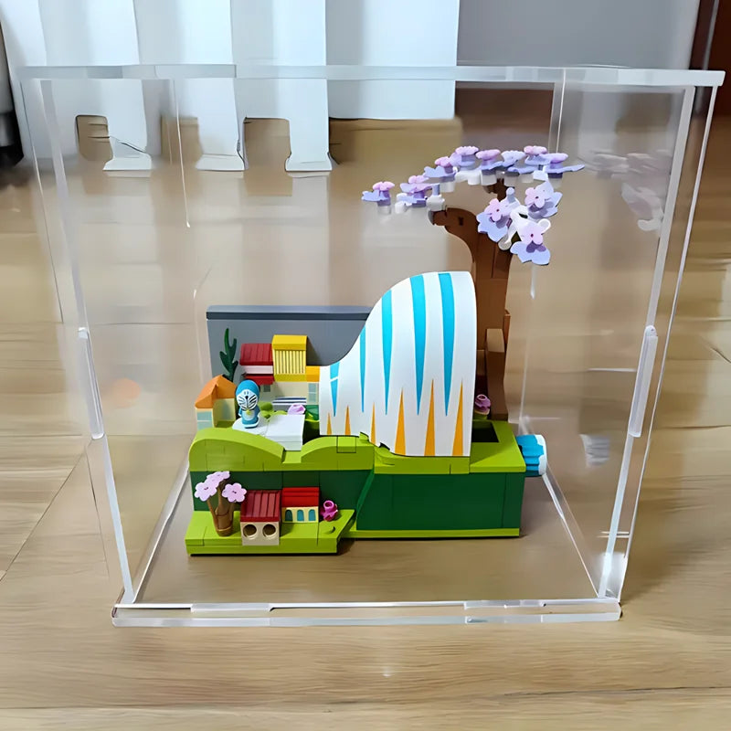 Clear Acrylic Display Box for Collectibles Dolls Models – Dustproof Storage