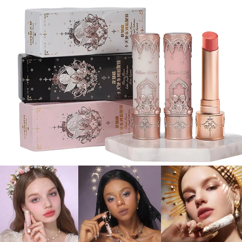 Velvet Matte Waterproof Lip Gloss - Long Lasting, Moisturizing Lipstick