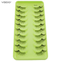 False Eyelashes 3D Mink Fluffy Natural Wispy Reusable Makeup Extensions