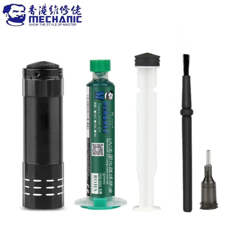 UV Solder Mask Ink for PCB Repair Insulation Circuit Board Paint - Multiple Colors