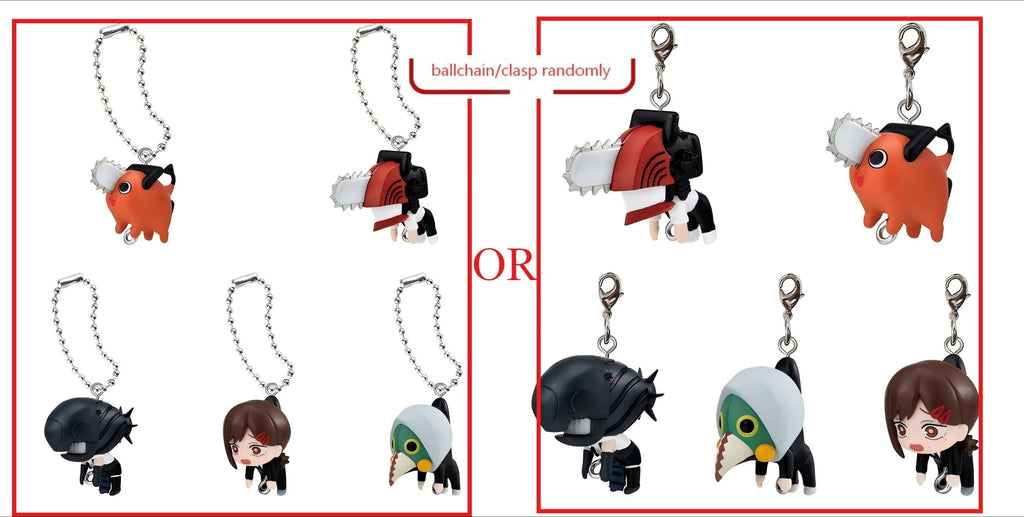 Connectable Capsule Toy Mascot Keychains - Chainsaw Man Reze Arc Collection