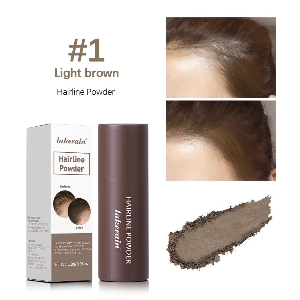 Waterproof Hairline Powder for Seam Filling & Hair Root Touch-Up - Natural Shade