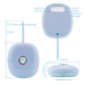 Silent Vibration Alarm Clock with LED Display for Sleep & Travel - Creative Cute Pet Design