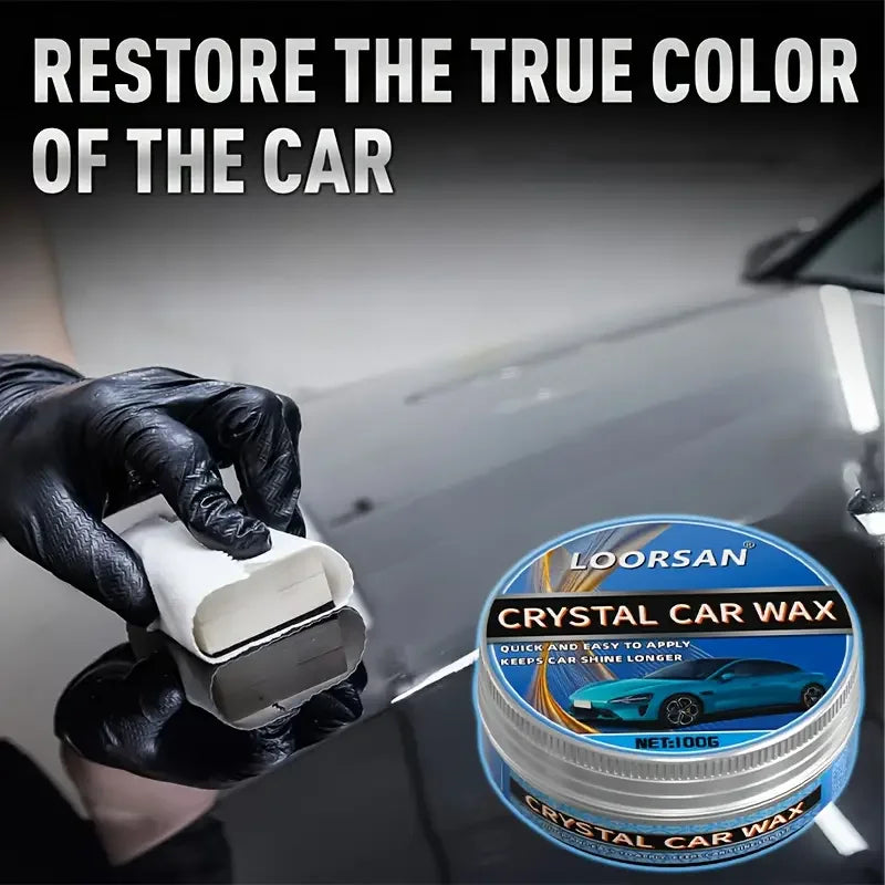 Car Wax and Polish Kit - Scratch Removal, High-Gloss Shine, Deep Protection