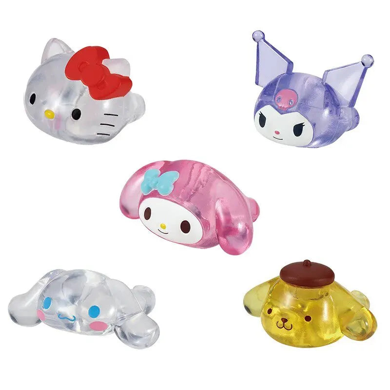 Anime Figure Set - Sanrio Hello Kitty, My Melody, Kuromi, Cinnamoroll Collectible Toys