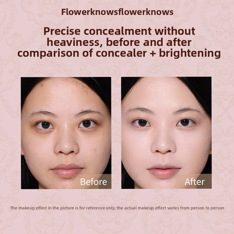 Color Correcting Concealer Palette - Brightens & Covers Dark Circles - Vegan Makeup