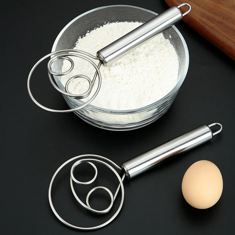 Stainless Steel Dough Mixer for Bread and Pastry Baking - Kitchen Utensil